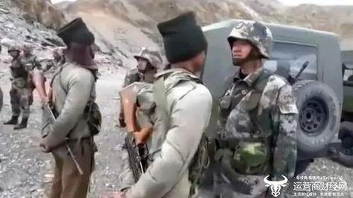 中印边境冲突视频,紧张局势下的对峙瞬间