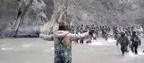 中印边境冲突视频,紧张局势下的对峙瞬间